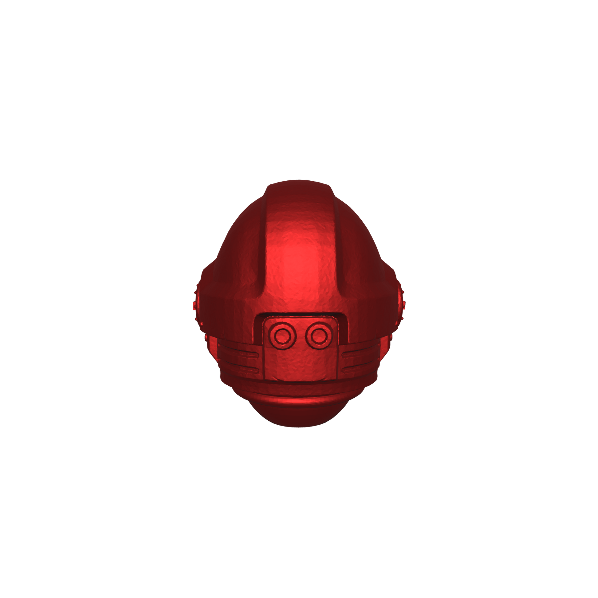Blood Angels Chapter MK X Helmet Swap for JoyToy Space Marine Action Figures Custom 1:18th Scale Parts