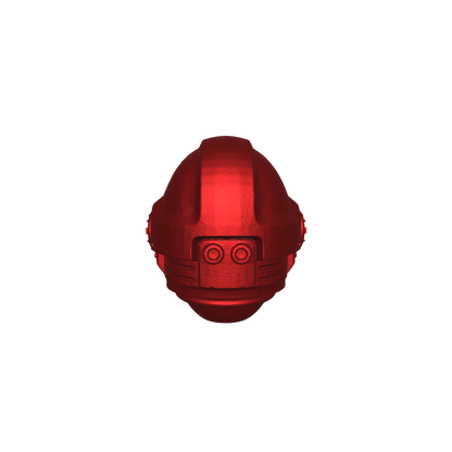 Blood Angels Chapter MK X Helmet Swap for JoyToy Space Marine Action Figures Custom 1:18th Scale Parts
