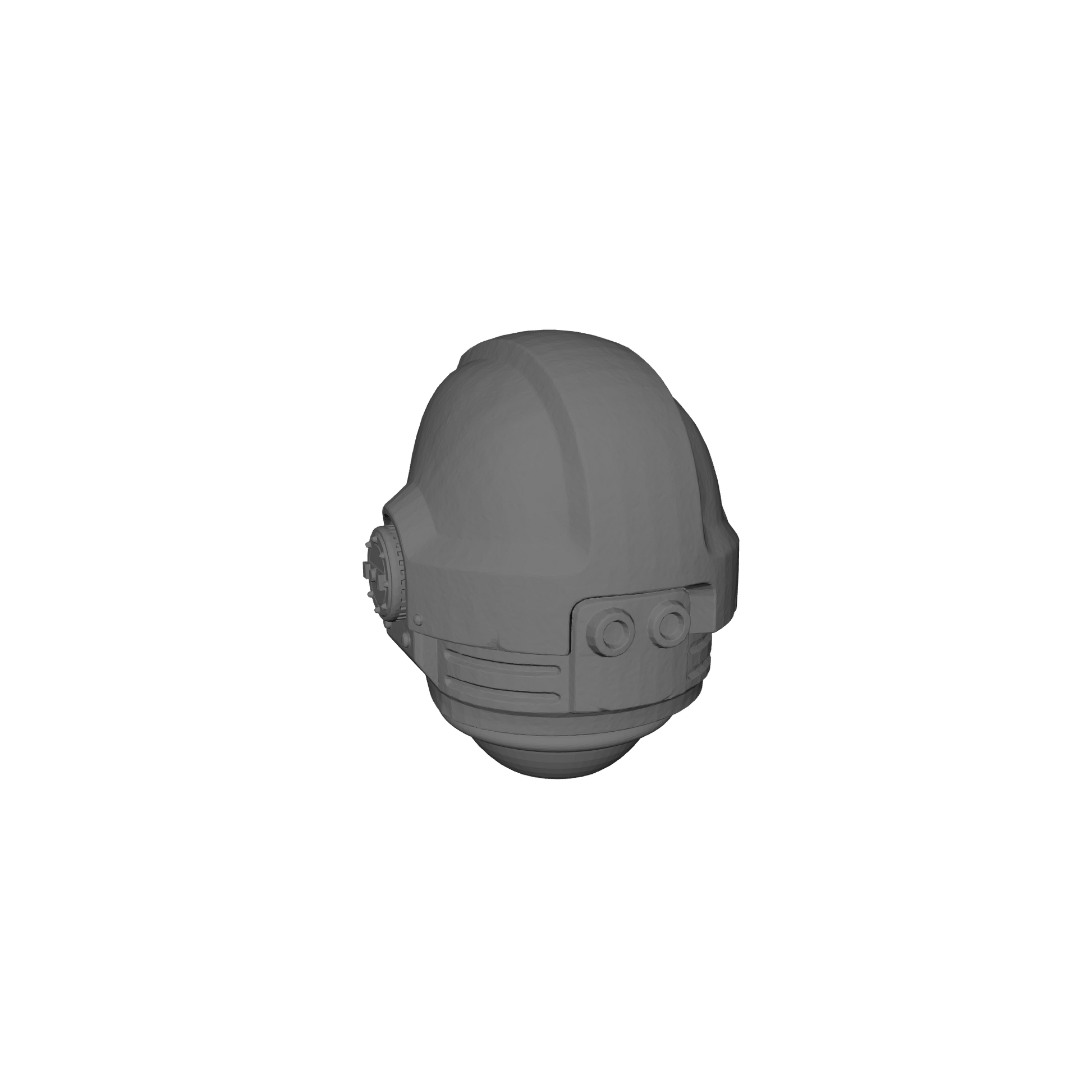 Flesh Tearers Chapter MK X Helmet Swap for JoyToy Space Marine Action Figures Custom 1:18th Scale Parts