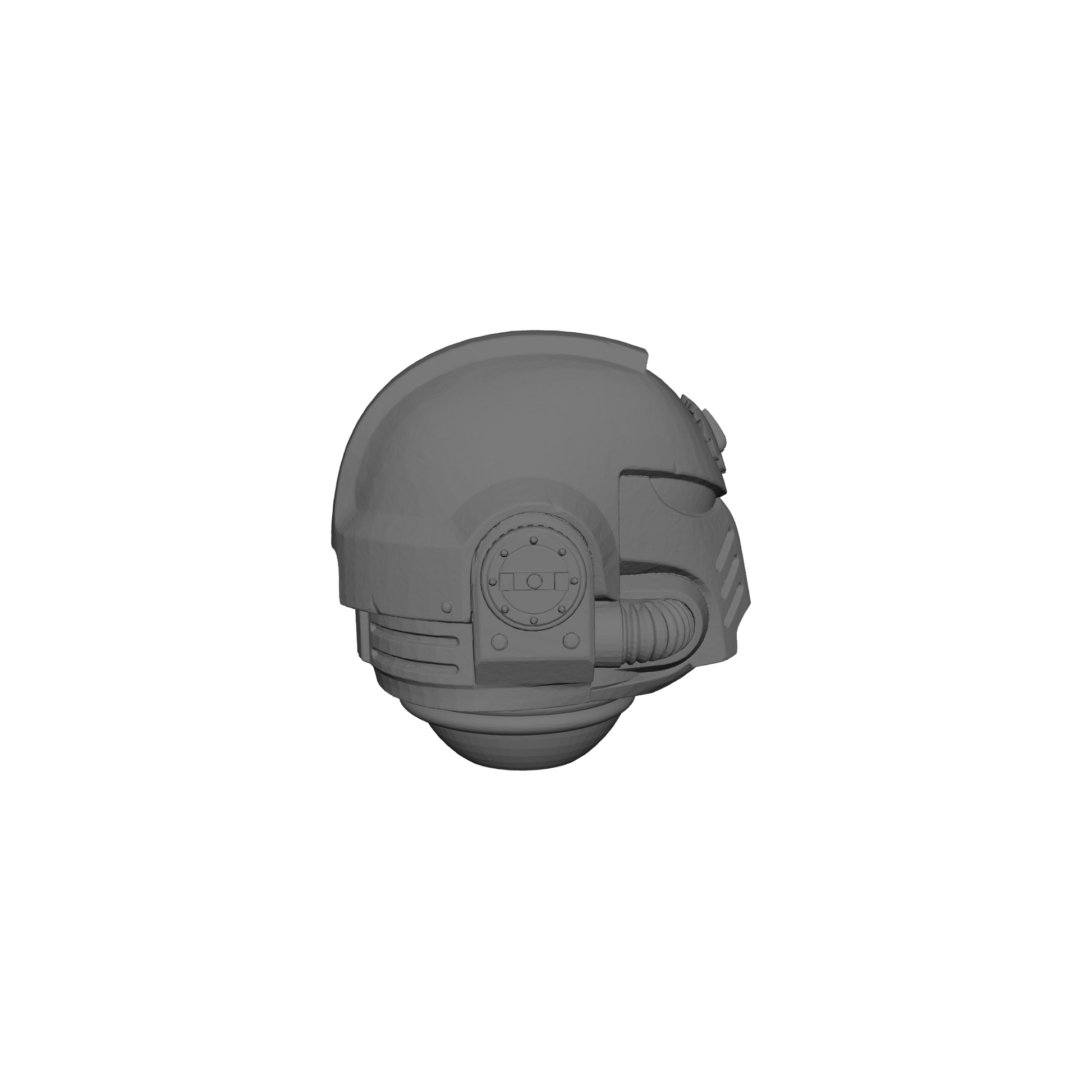 Flesh Tearers Chapter MK X Helmet Swap for JoyToy Space Marine Action Figures Custom 1:18th Scale Parts