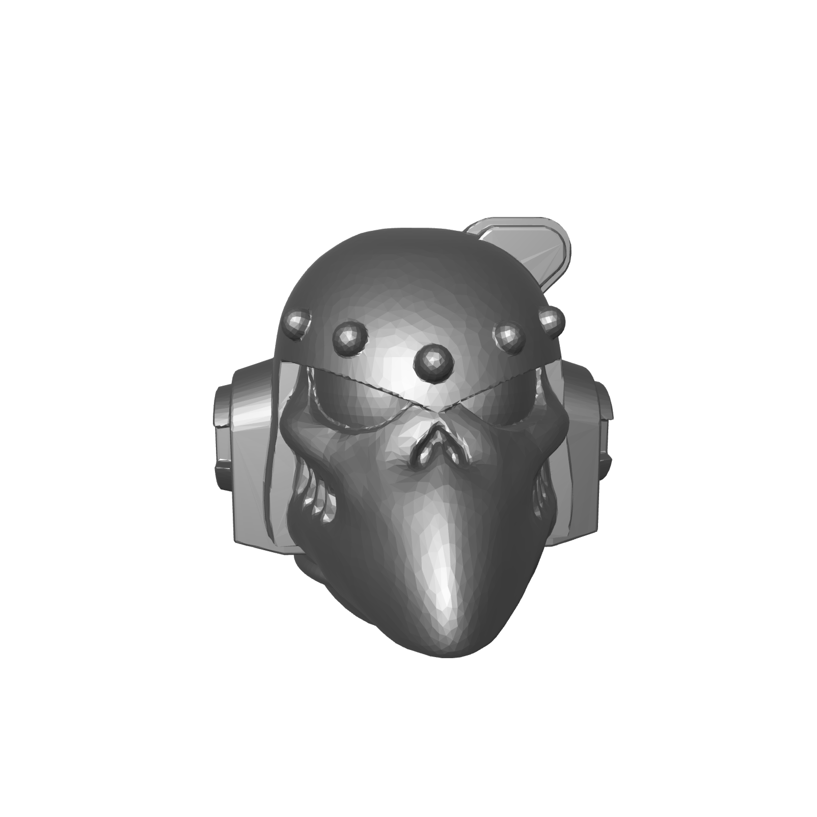 Legion of the Damned Chapter Helmet MKVI Corvus Ver. A-L for JoyToy Grimdark Marine Action Figures Custom 1:18th Parts