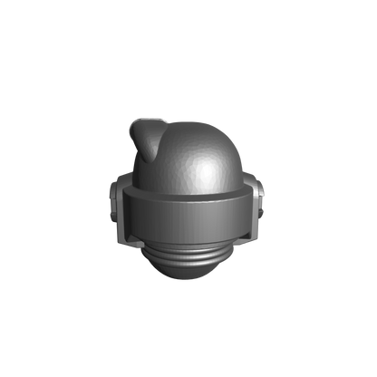 Legion of the Damned Chapter Helmet MKVI Corvus Ver. A-L for JoyToy Grimdark Marine Action Figures Custom 1:18th Parts
