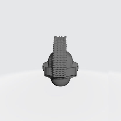 Minotaurs Chapter Plumed Spartan Helmet for JoyToy Space Marine Action Figures