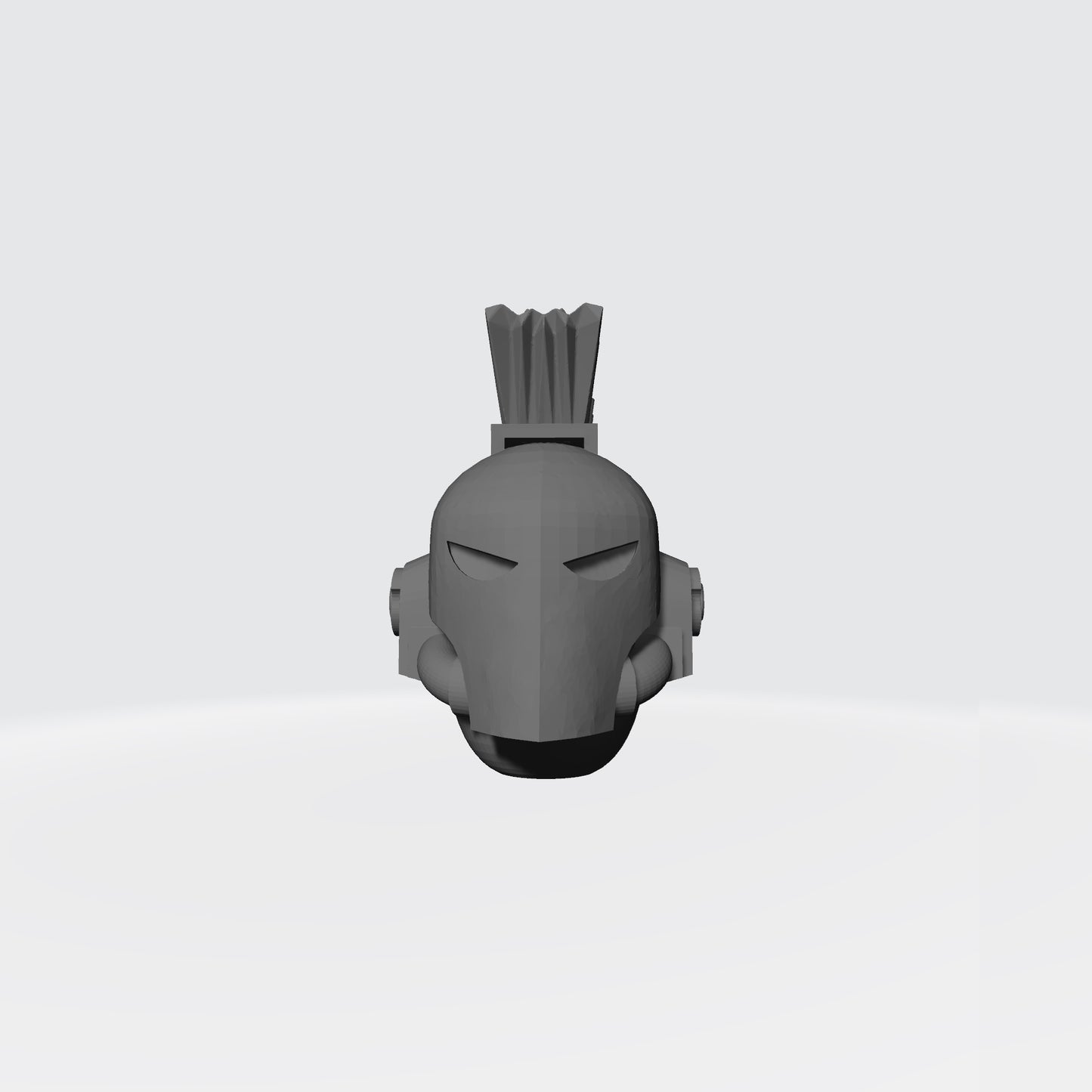 Soul Haunters Chapter Plumed Spartan Helmet for JoyToy Loyalist Marine Action Figure Custom 1:18th Scale Part
