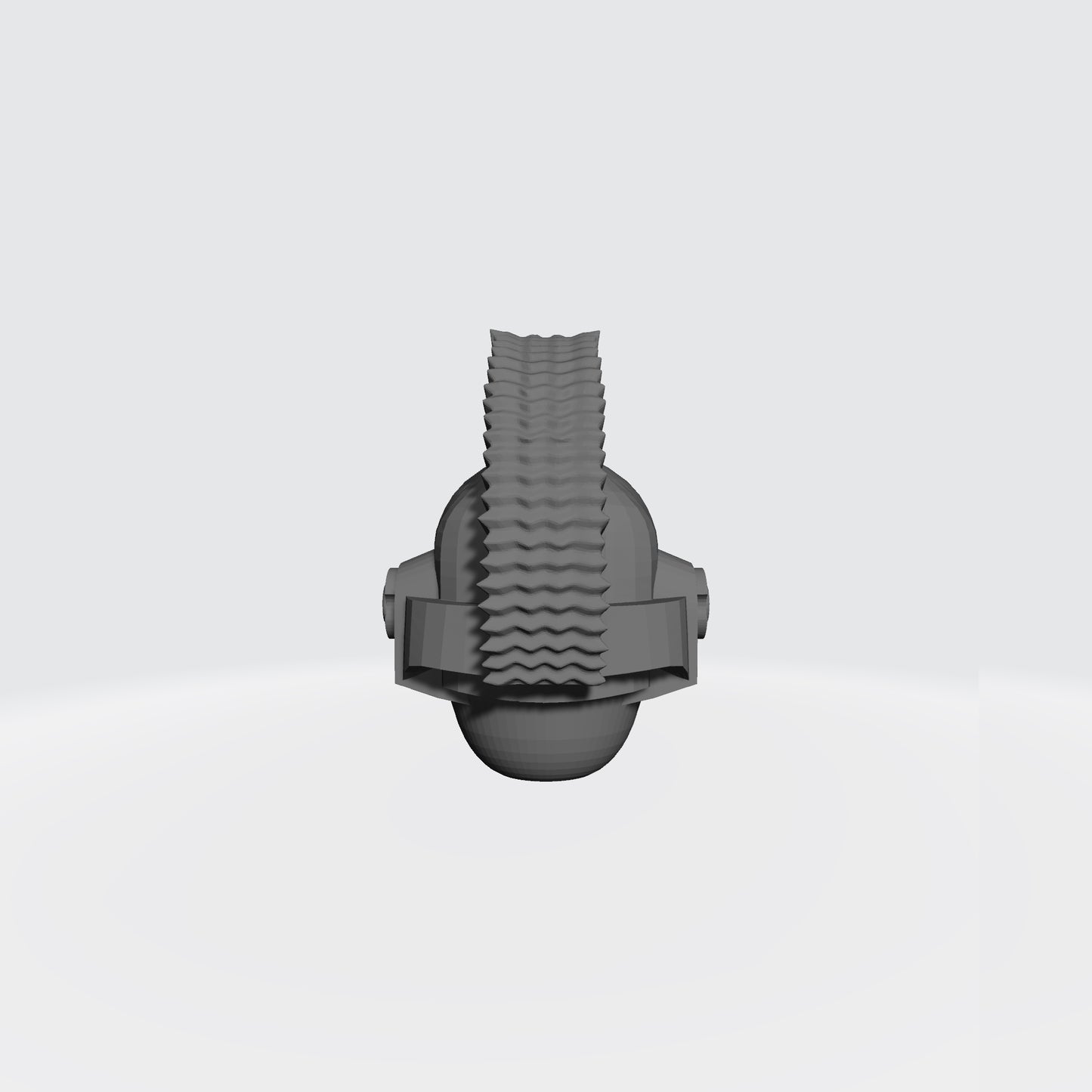Soul Haunters Chapter Plumed Spartan Helmet for JoyToy Loyalist Marine Action Figure Custom 1:18th Scale Part