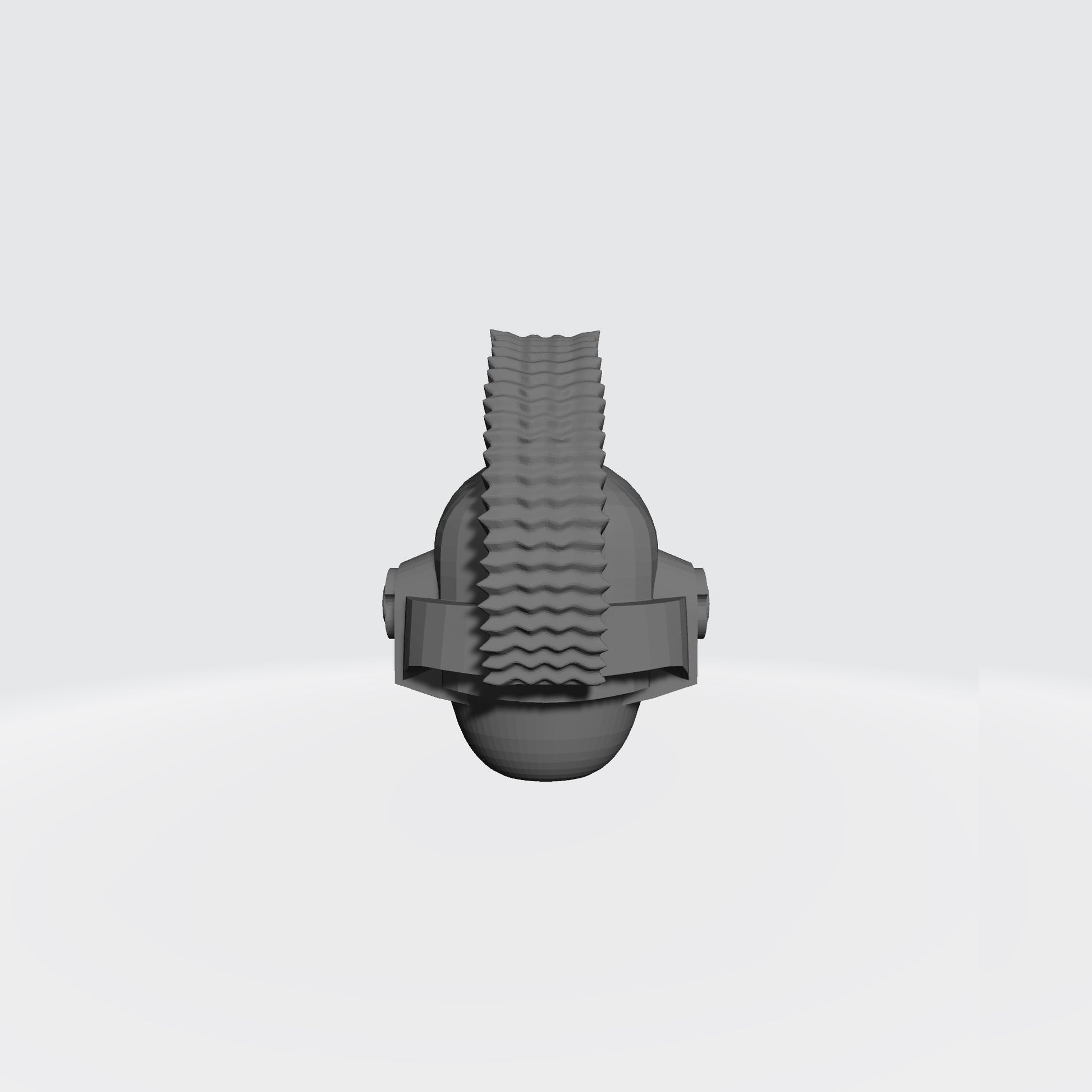 Soul Haunters Chapter Plumed Spartan Helmet for JoyToy Loyalist Marine Action Figure Custom 1:18th Scale Part