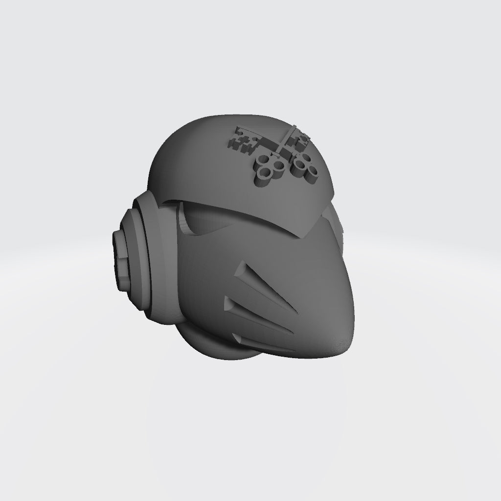 Angels of Iron Chapter MKVI Corvus Angels of Iron Helmet for JoyToy Action Figures