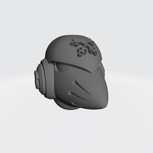Angels of Iron Chapter MKVI Corvus Angels of Iron Helmet for JoyToy Action Figures