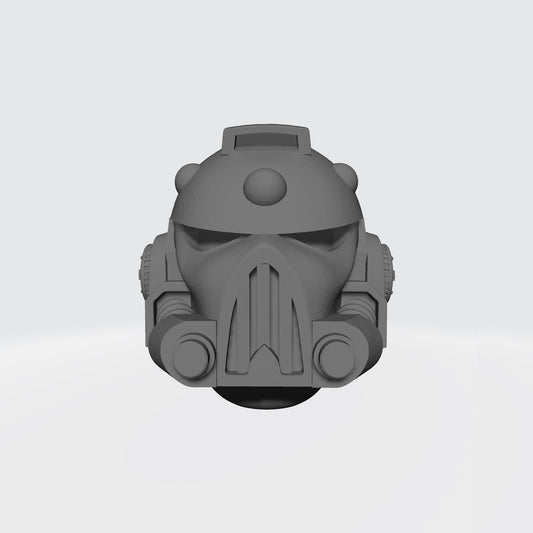 Custom Mark V Helmet V1 for JoyToy Space Marine 1:18 Scale Action Figures
