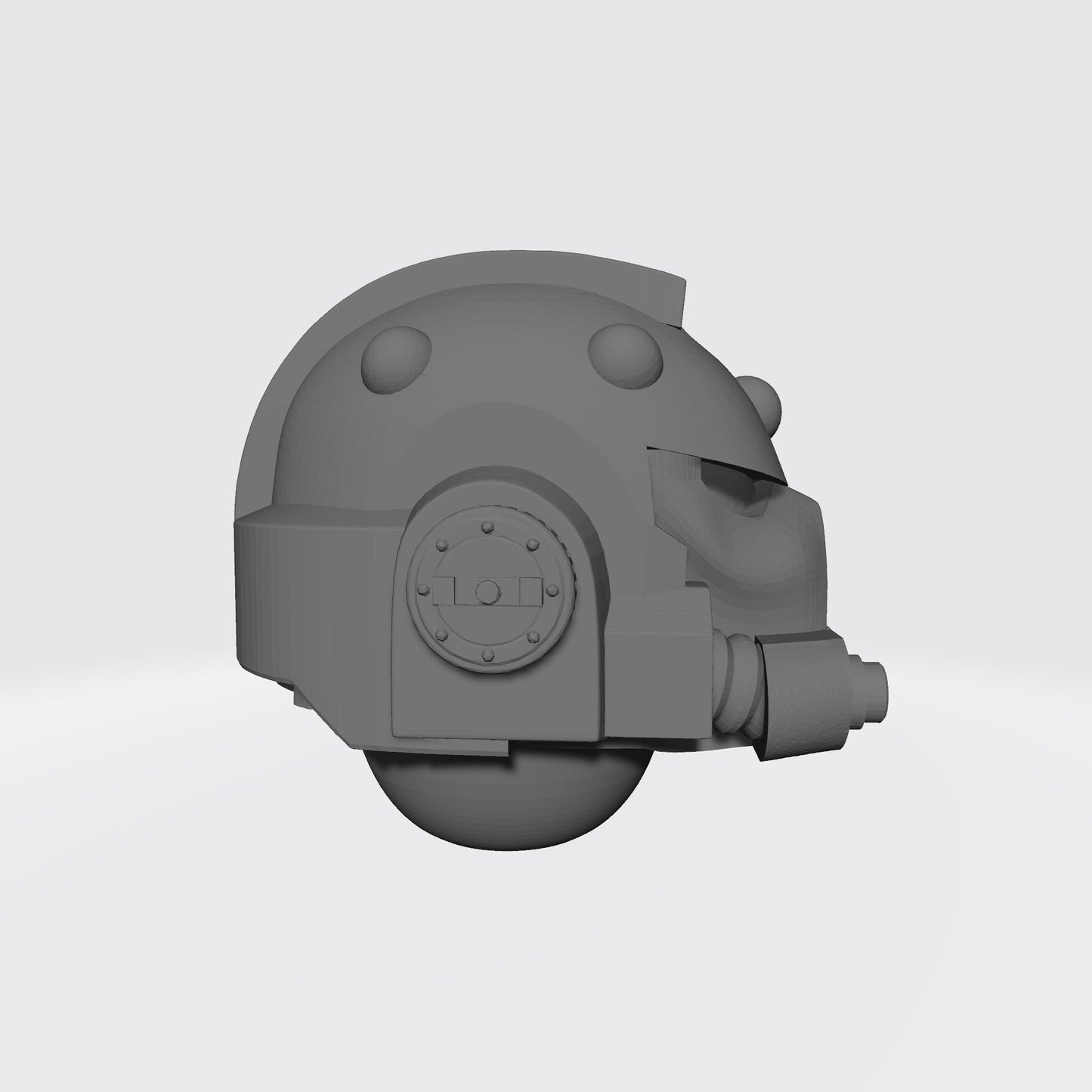 Custom Mark V Helmet V1 for JoyToy Space Marine 1:18 Scale Action Figures