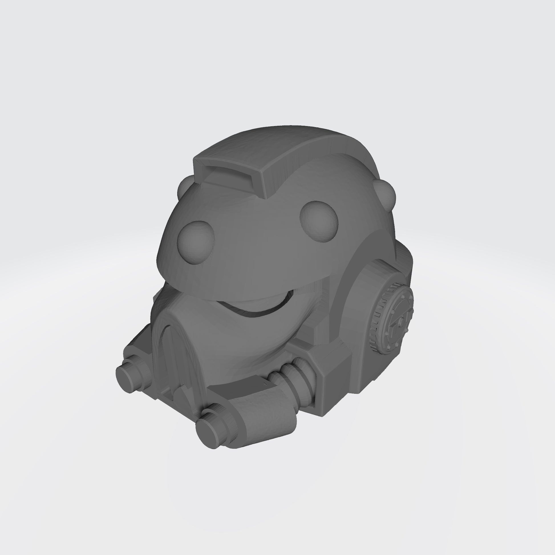 Custom Mark V Helmet V1 for JoyToy Space Marine 1:18 Scale Action Figures