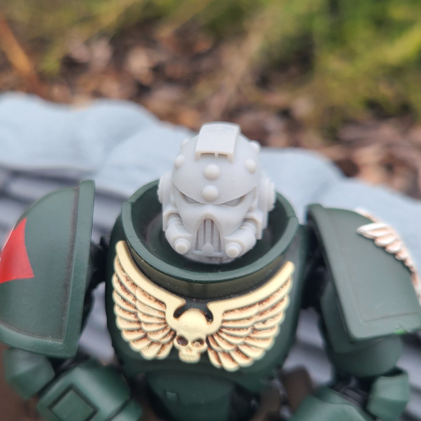 Mark V Helmet V2 for JoyToy Loyalist Marine Action Figures 1:18th Scale Custom Head Swap