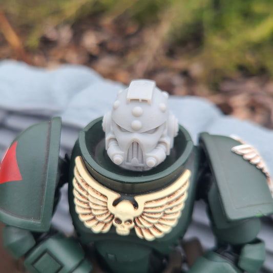 Mark V Helmet V2 for JoyToy Loyalist Marine Action Figures 1:18th Scale Custom Head Swap