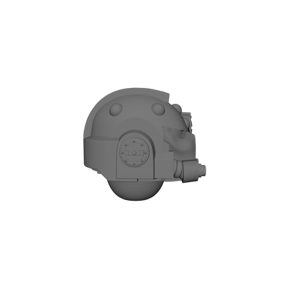 Mark V Helmet V2 with Left Optic for JoyToy Loyalists Marine Action Figures Custom 1:18th Scale Head Swap
