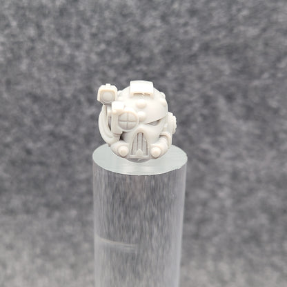 Mark V Helmet V2 with Right Optic for JoyToy Loyalists Marine Action Figures Custom 1:18th Scale Head Swap