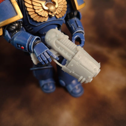 Plasma Pistol with Skull for JoyToy Space Marine Action Figures Custom 1:18th Scale Parts