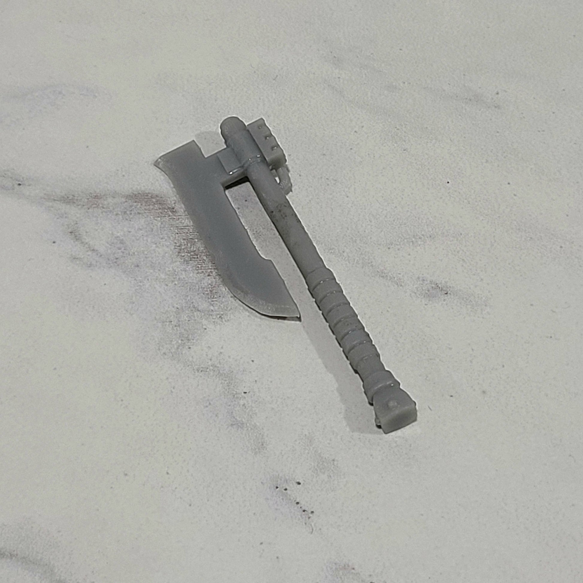 Energy Axe: Pre-Heresy Mars Pattern Glaive Axe is compatible with JoyToy Space Marine Action Figures