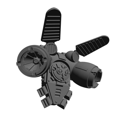 Plague Legions Winged Jump Pack for JoyToy Traitor Marine Action Figures Custom 1:18th Scale Backpack
