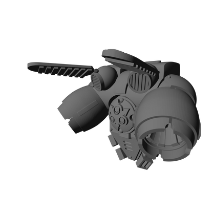 Plague Legions Winged Jump Pack for JoyToy Traitor Marine Action Figures Custom 1:18th Scale Backpack