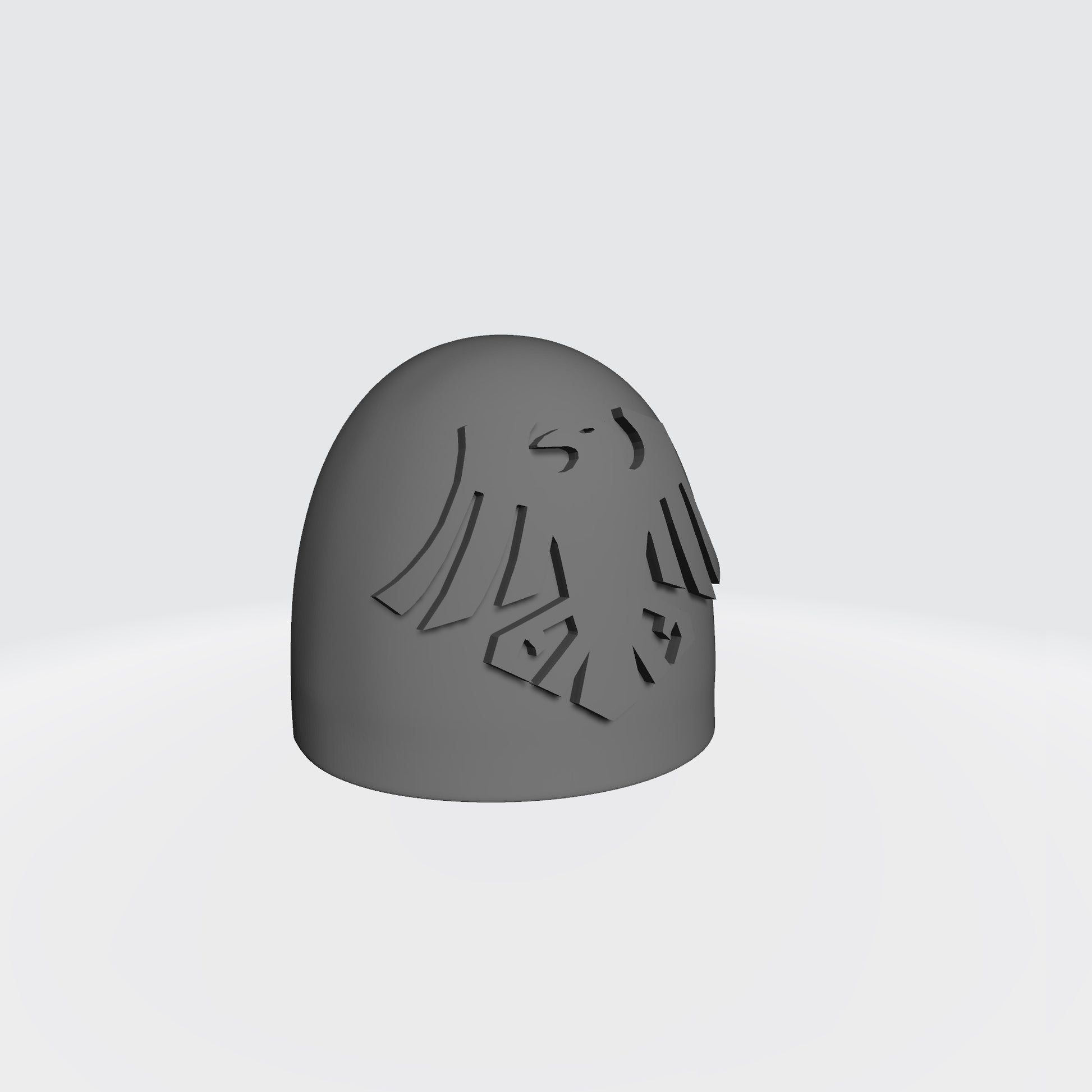 Raven Guard MKVI Shoulder Pad with Crosshair Compatible with JoyToy Space Marine Action Figures