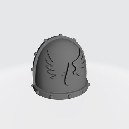 JoyToy Blood Angels MKVII Shoulder Pad for Warhammer 40K Space Marine Action Figures