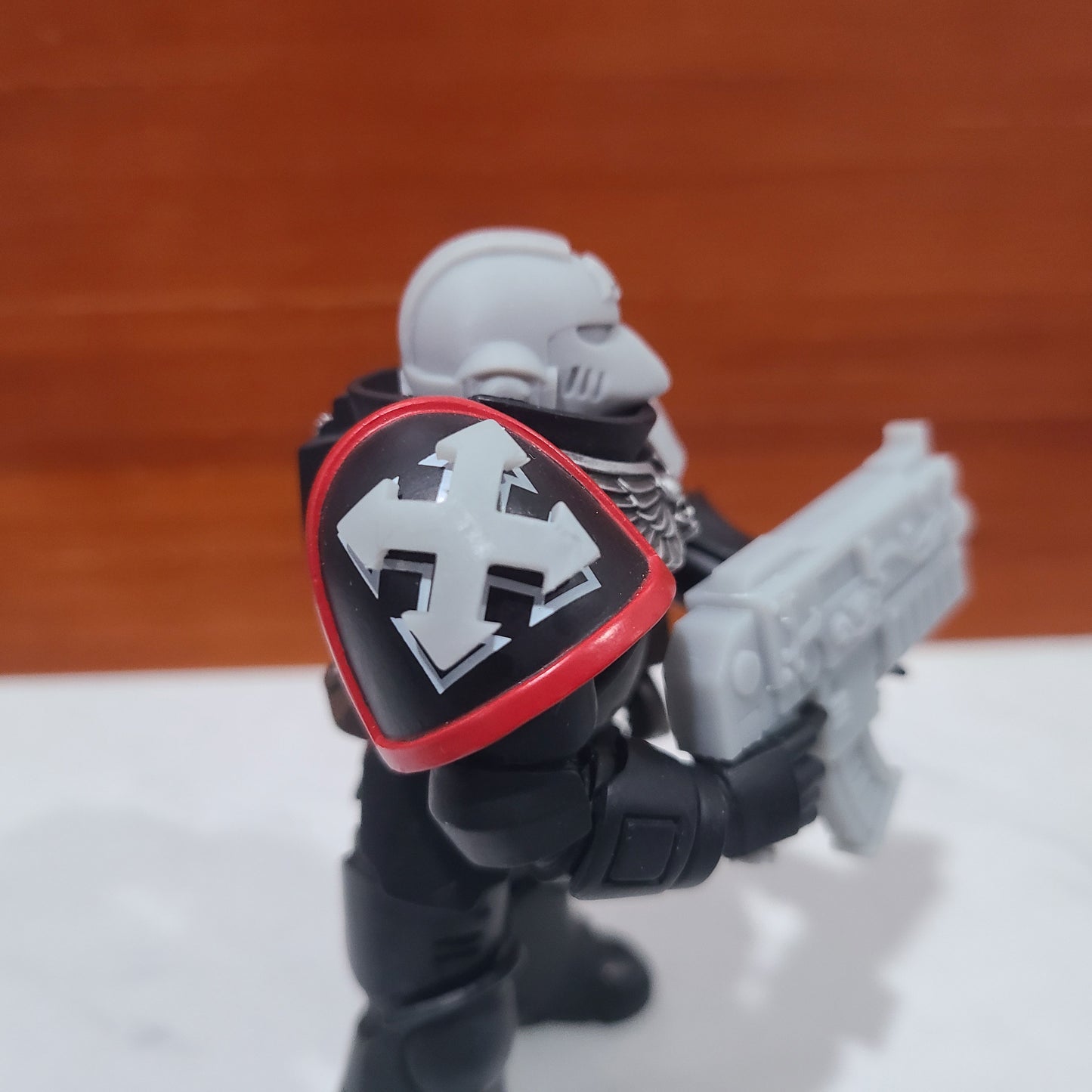 Decal Shoulder Pad Close Support for JoyToy Space Marine Action Figures Custom Part