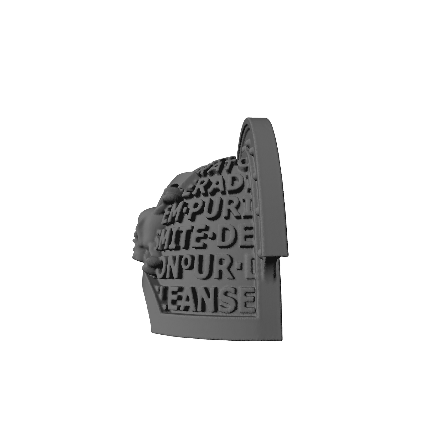 Deathwatch Mark VIII Shoulder Pad Version 02 for JoyToy Loyalist Marine Action Figures Custom 1:18th Scale Pauldron