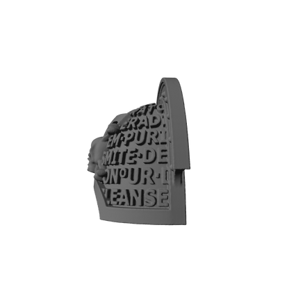 Deathwatch Mark VIII Shoulder Pad Version 02 for JoyToy Loyalist Marine Action Figures Custom 1:18th Scale Pauldron