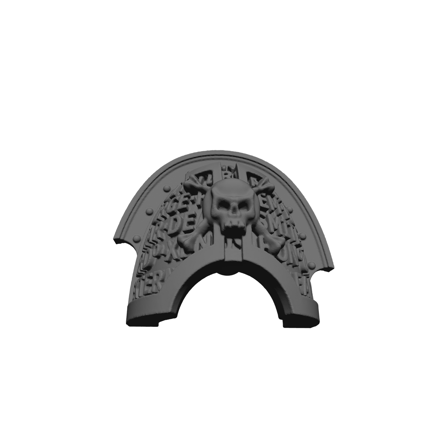 Deathwatch Mark VIII Shoulder Pad Version 02 for JoyToy Loyalist Marine Action Figures Custom 1:18th Scale Pauldron
