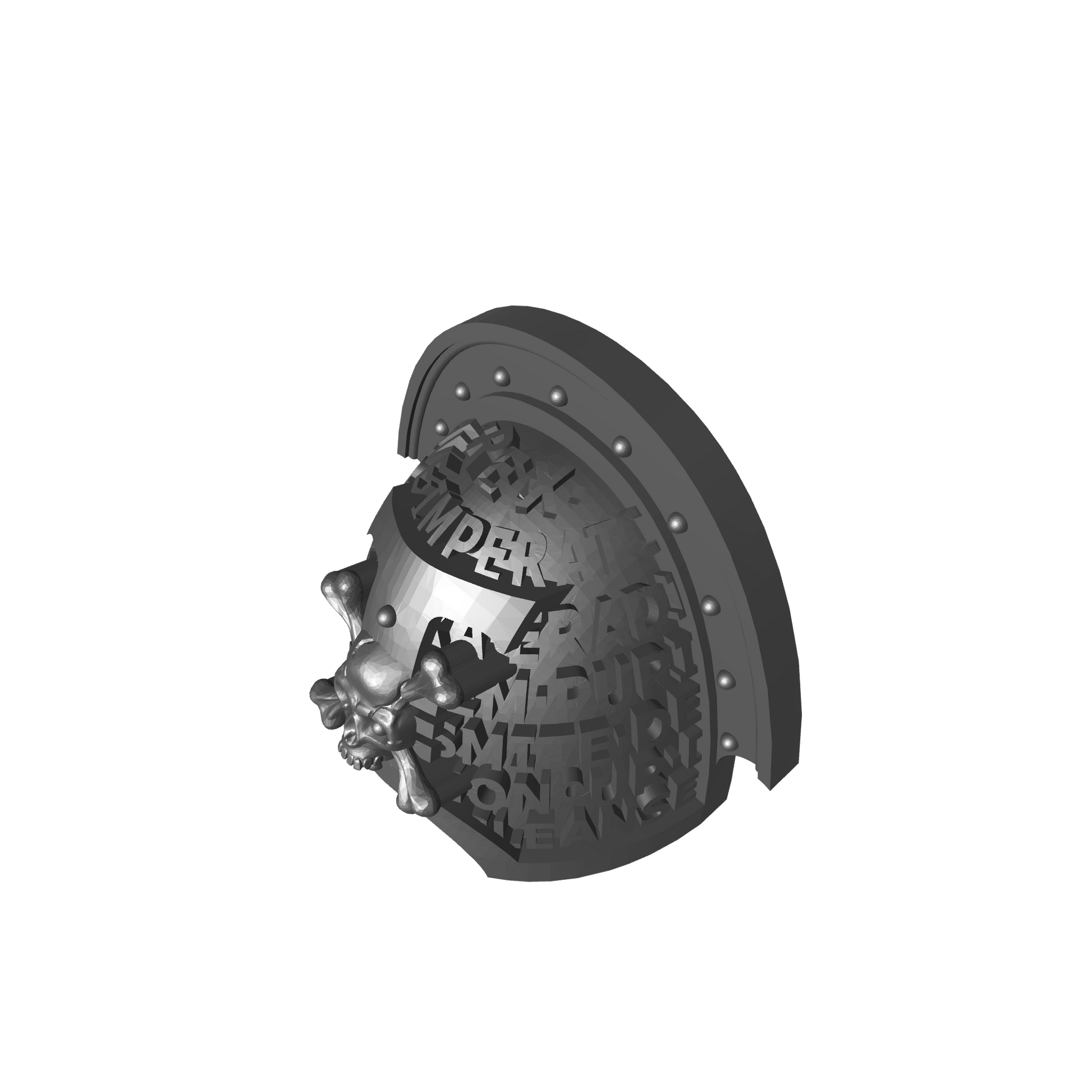 Deathwatch Mark VIII Shoulder Pad Version 03 for JoyToy Loyalist Marine Action Figures Custom 1:18th Scale Pauldron