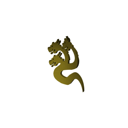 Hydra Legion Shoulder Pad Decal Right for JoyToy Traitor Marine Action Figures Custom 1:18th Scale Part