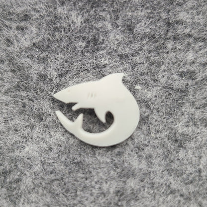 Carcharodons Chapter Shoulder Pad Decal for JoyToy Loyalist Marine Action Figures Custom Insignia