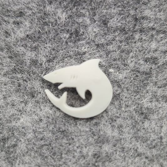 Carcharodons Chapter Shoulder Pad Decal for JoyToy Loyalist Marine Action Figures Custom Insignia
