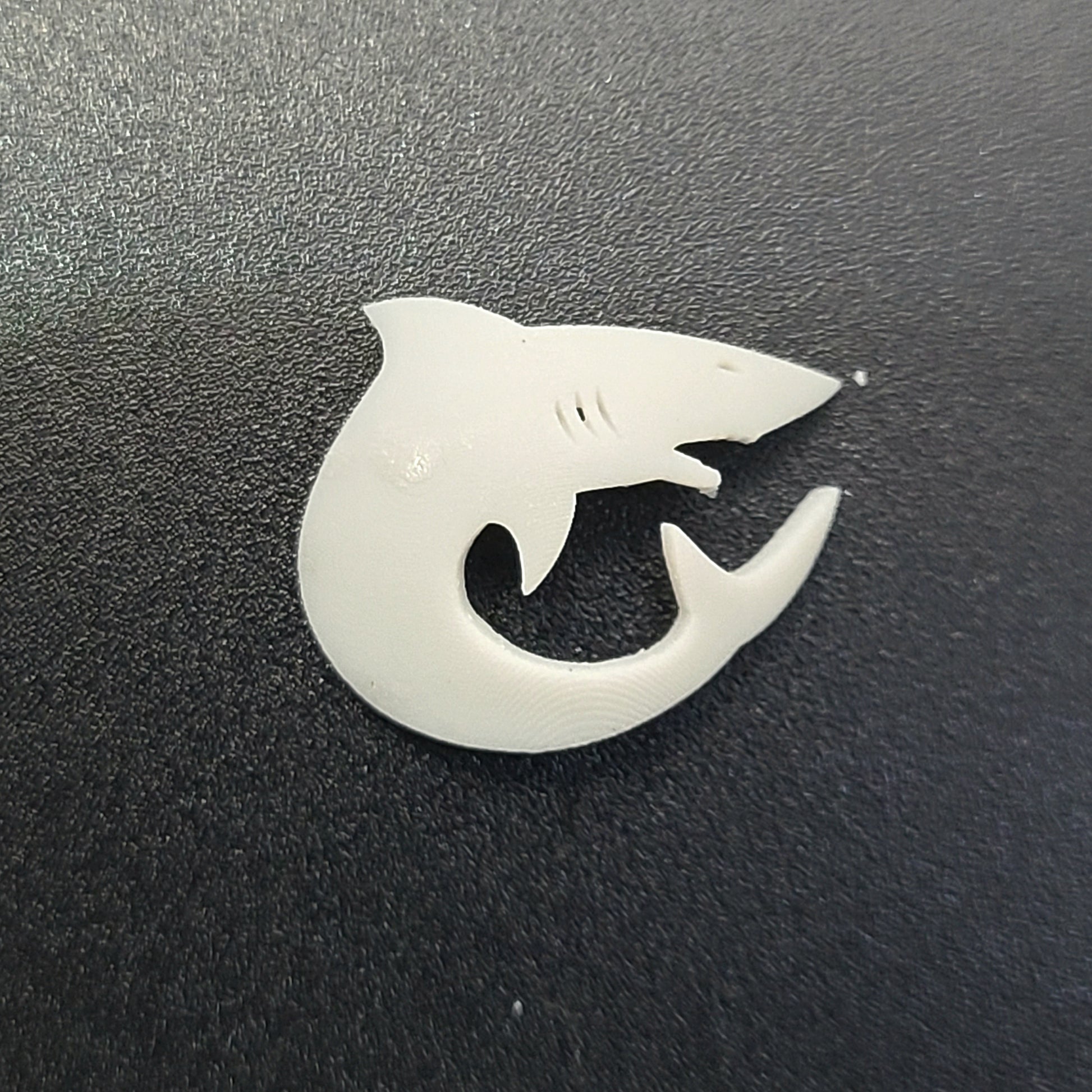 Carcharodons Chapter Right Shoulder Pad Decal for JoyToy Loyalist Marine Action Figures Custom Insignia