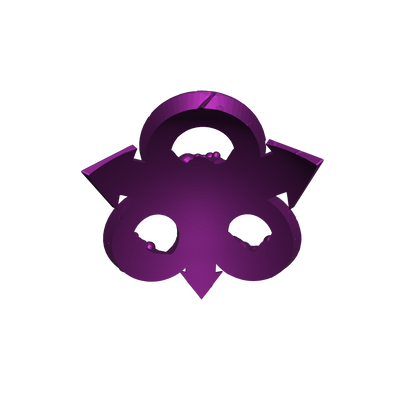 Legion of Nurgle Decayed Shoulder Pad Decal for JoyToy Traitor Marine Action Figures Custom 1:18th Scale Insignia