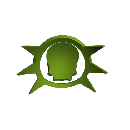 Death Guard Legion Shoulder Pad Decal Pre for JoyToy Loyalist Marine Action Figures Custom 1:18th Scale Insignia