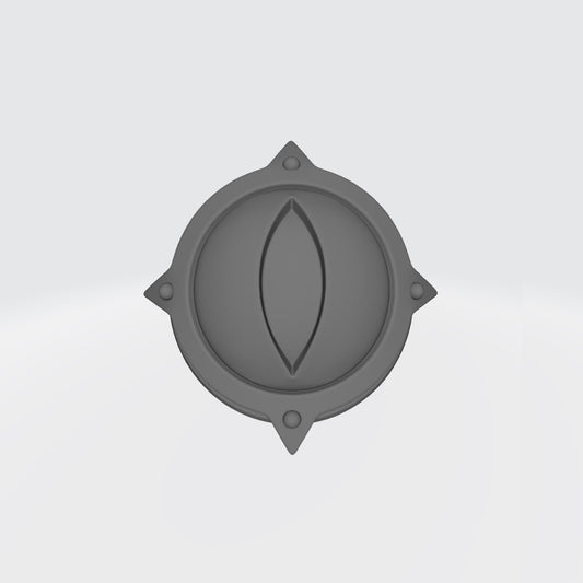 Sons of Horus Legion Evil Eye Shoulder Pad Decal for JoyToy Traitor Marine Action Figures Custom 1:18th Scale Insignias