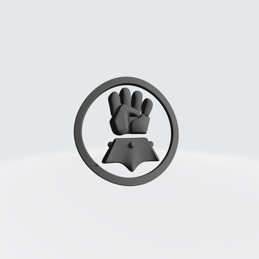 Imperial Fists Legion Shoulder Pad Decal Elite for JoyToy Loyalist Marine Action Figures Custom 1:18th Scale Insignia