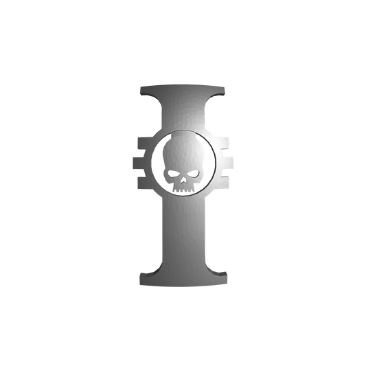 Inquisition Shoulder Pad Decal V2 for JoyToy Grimdark Marine Action Figures Custom 1:18th Scale Parts