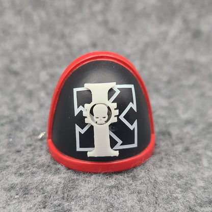Inquisition Shoulder Pad Decal V2 for JoyToy Grimdark Marine Action Figures Custom 1:18th Scale Parts