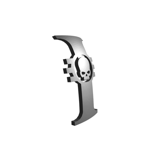 Inquisition Shoulder Pad Decal V2 for JoyToy Grimdark Marine Action Figures Custom 1:18th Scale Parts