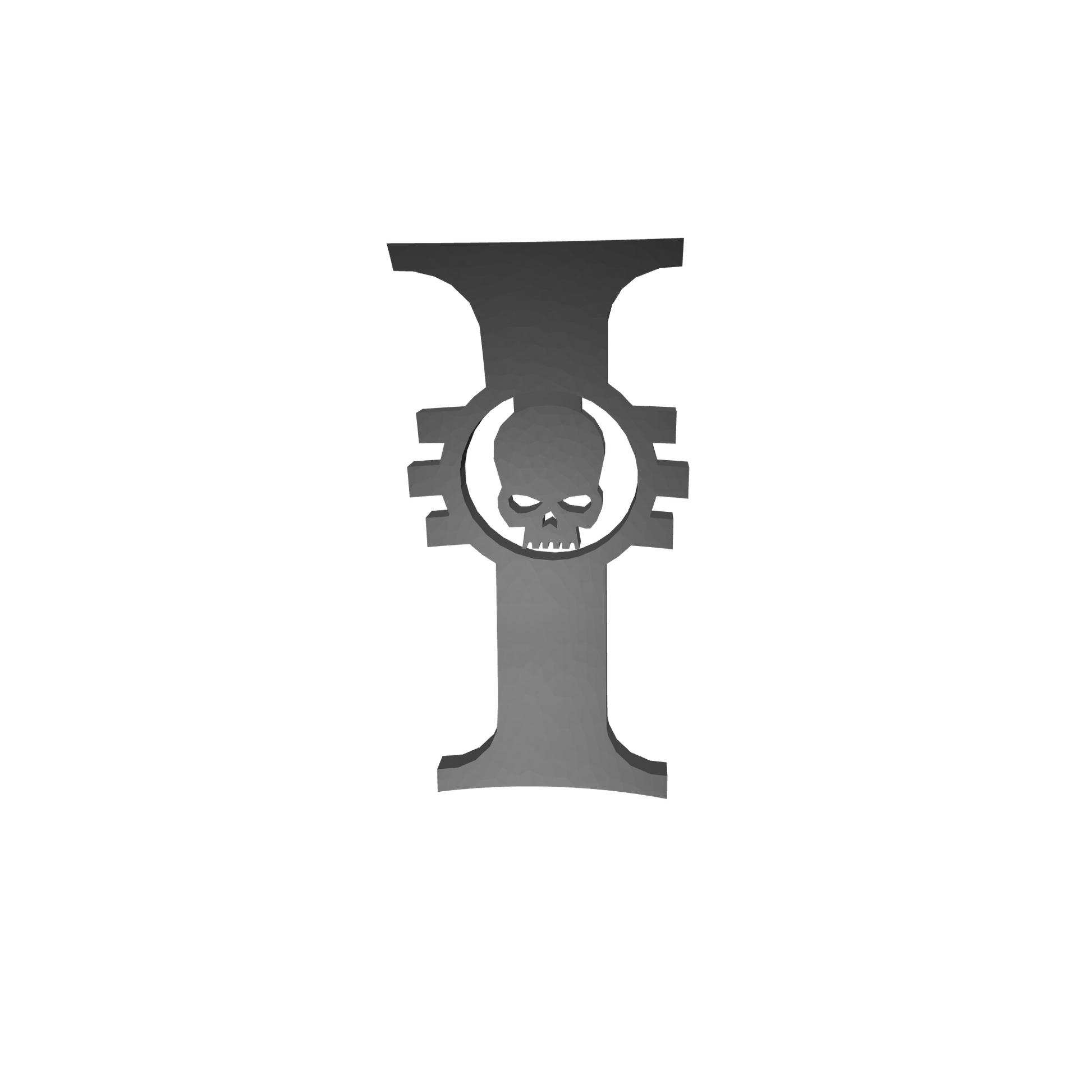 Inquisition Shoulder Pad Decal V2 for JoyToy Grimdark Marine Action Figures Custom 1:18th Scale Parts