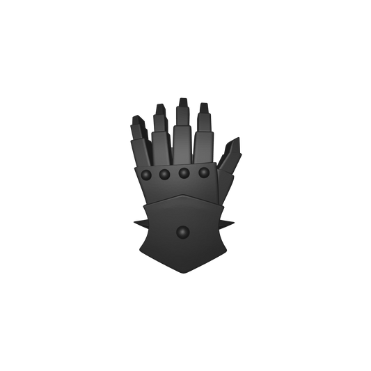 Iron Hands Legion Shoulder Pad Decal for JoyToy Loyalist Marine Action Figures Custom 1:18th Scale Part