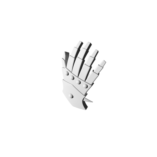Iron Hands Legion Shoulder Pad Decal Right for JoyToy Loyalist Marine Action Figures Custom 1:18th Scale Part