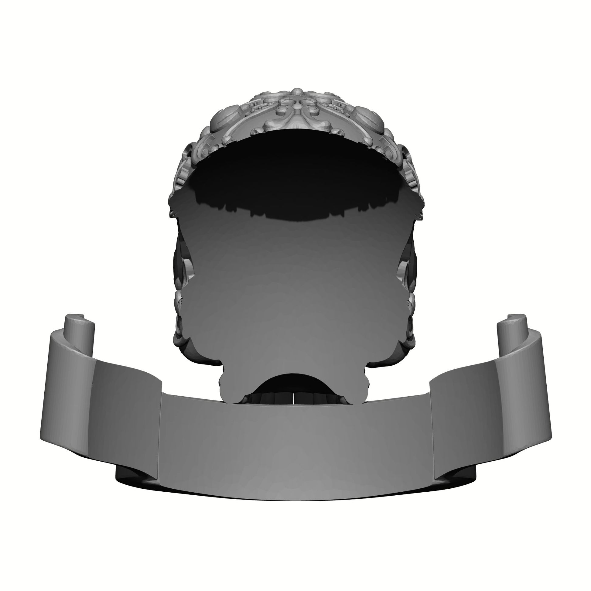 Los Muertos Chapter Shoulder Pad Decal Skull and Scroll for JoyToy Loyalist Marine Action Figures Custom 1:18th Scale Part