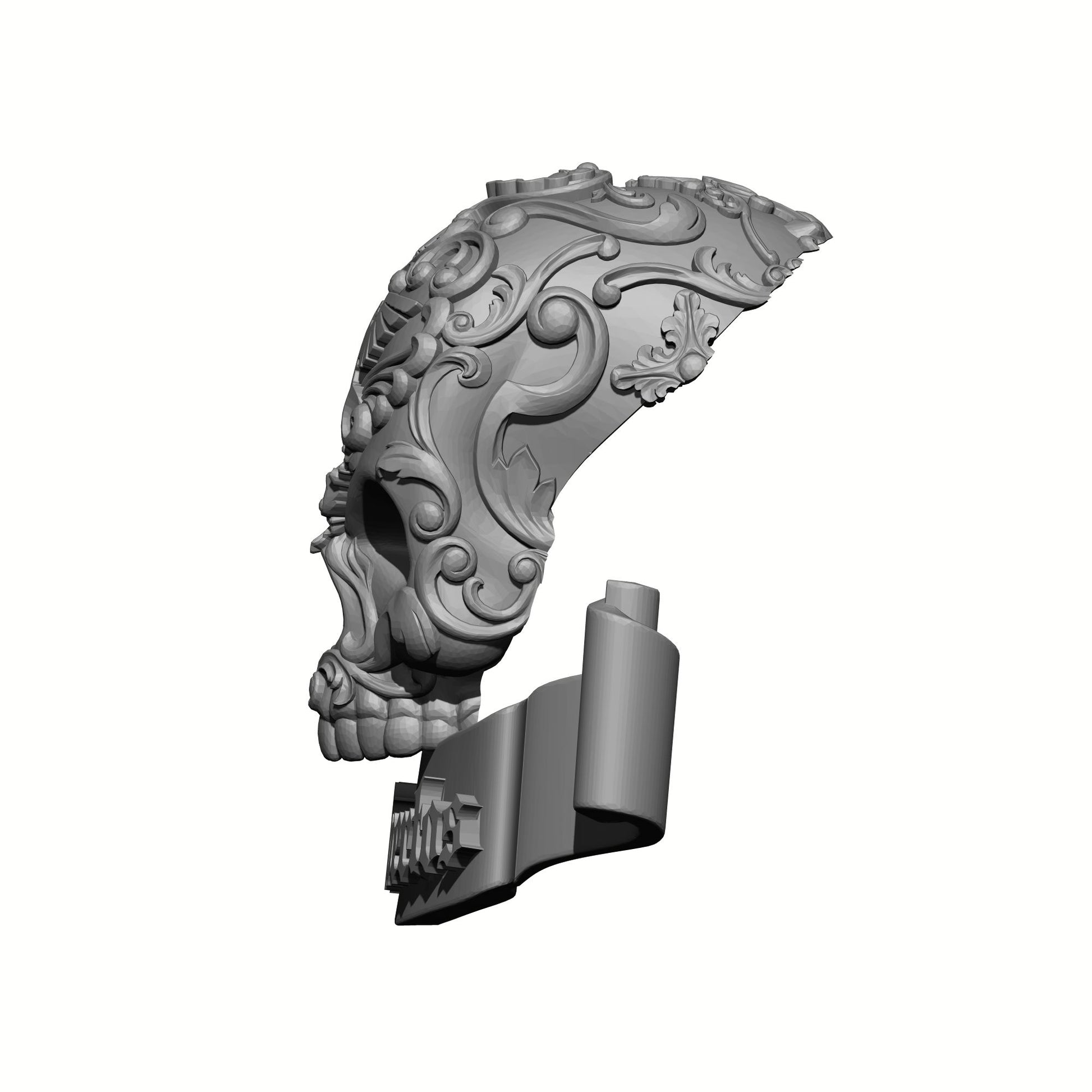 Los Muertos Chapter Shoulder Pad Decal Skull and Scroll for JoyToy Loyalist Marine Action Figures Custom 1:18th Scale Part