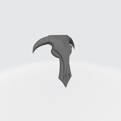 Minotaurs ChapterShoulder Pad Iconography for JoyToy Grimdark Marine Action Figures Custom 1:18th Scale Parts