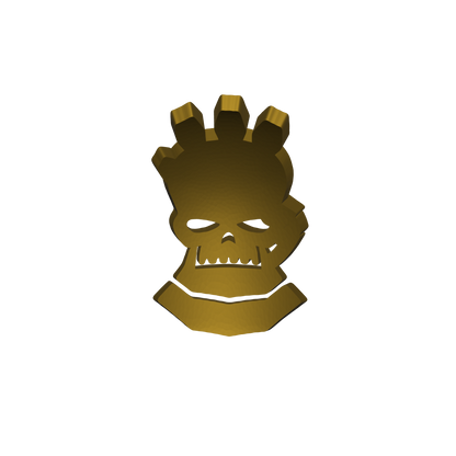 Retributors Chapter Shoulder Pad Decal for JoyToy Loyalist Marine Action Figures Custom 1:18th Scale Insignia