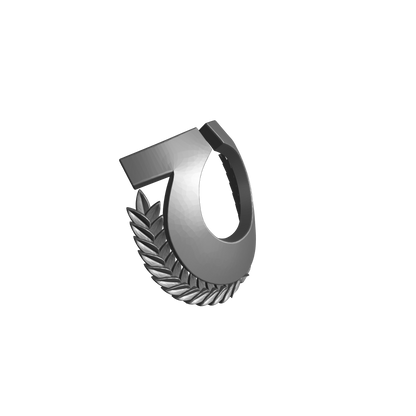 Ultramarines Shoulder Pad Decal with Laurel Wreath for JoyToy Loyalist Marine Action Figures Custom 1:18th Scale Parts