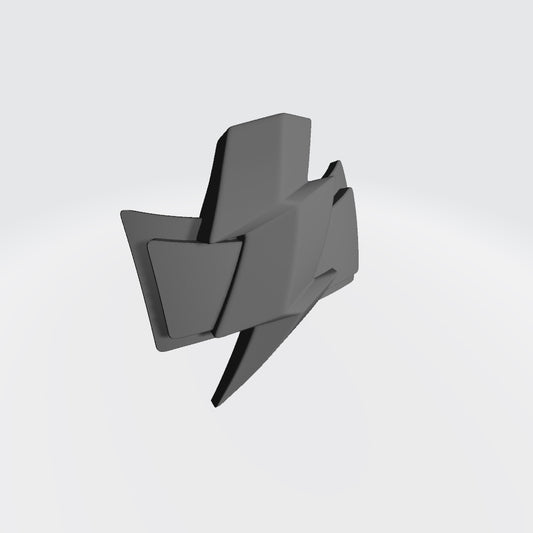 White Scars 3D Shoulder Pad decal for JoyToy Space Marine Action Figures Custom 1:18th Scale Parts